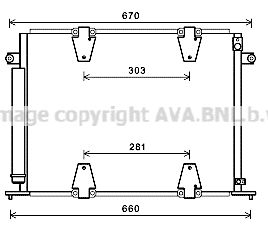 AVA QUALITY COOLING Kondensaator,kliimaseade SZ5135D